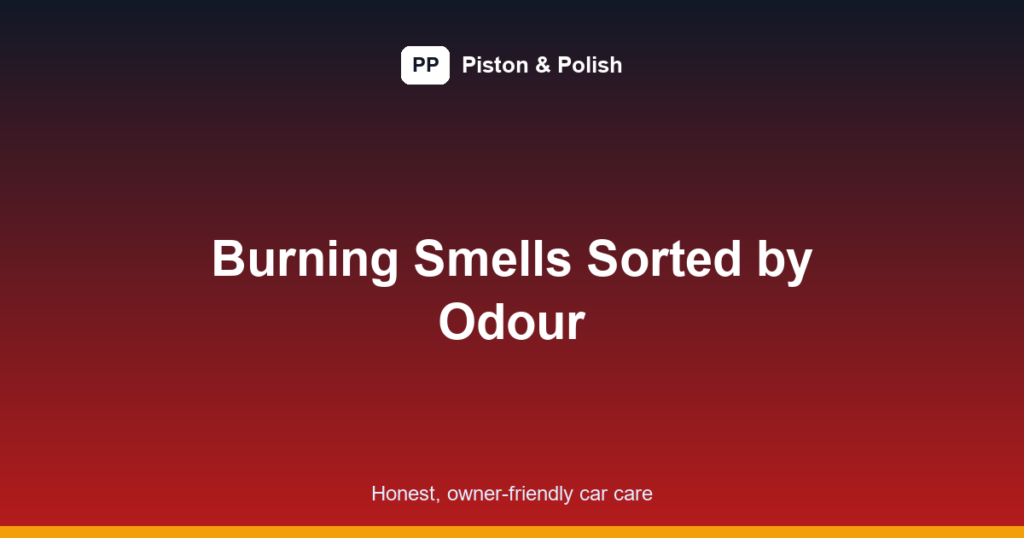 burning smell from car featured image