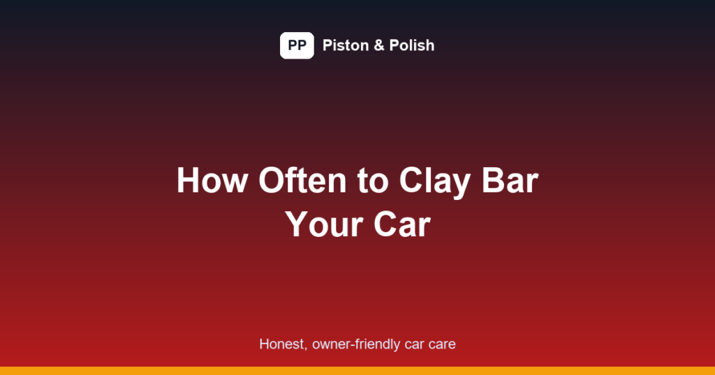 how often to clay bar featured image