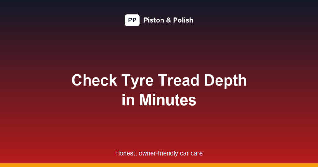 how to check tyre tread depth featured image